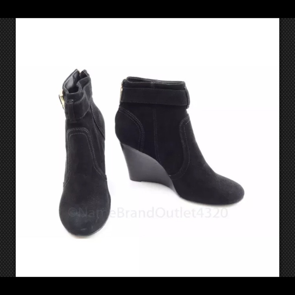 NEW Tory Burch L8.5 R9.5 black suede boot MISMATCH